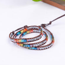 Load image into Gallery viewer, Leather Wrap Bracelet