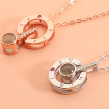Load image into Gallery viewer, Languages Projection Love Necklace