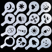 Load image into Gallery viewer, Quick Coffee Art Stencils