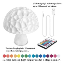 Load image into Gallery viewer, Mushroom Lamp