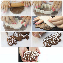 Load image into Gallery viewer, Dino Cookie Cutter Set