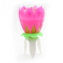 Load image into Gallery viewer, Birthday Blossom Flower Candle