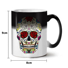 Load image into Gallery viewer, Color-Changing Skull Mug