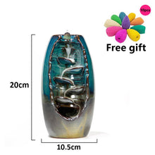 Load image into Gallery viewer, Ceramic Cone Incense Burner