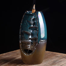 Load image into Gallery viewer, Ceramic Cone Incense Burner