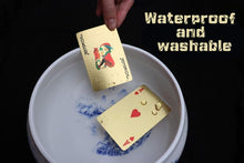 Load image into Gallery viewer, Golden Stack Playing Cards