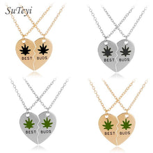 Load image into Gallery viewer, Best Friends Heart Necklace