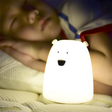 Load image into Gallery viewer, Bear Silicone LED Night Light