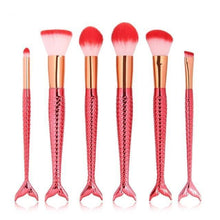 Load image into Gallery viewer, Mermaid Makeup Brushes