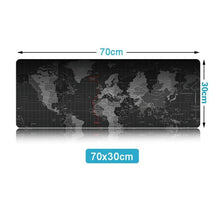 Load image into Gallery viewer, World Map Mouse Pad