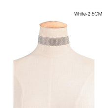 Load image into Gallery viewer, Chloe Crystal Rhinestone Choker Necklace