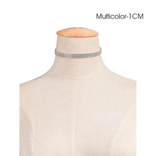 Load image into Gallery viewer, Chloe Crystal Rhinestone Choker Necklace