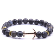 Load image into Gallery viewer, Anchored Stone Bracelet