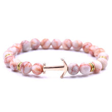 Load image into Gallery viewer, Anchored Stone Bracelet