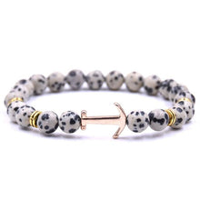 Load image into Gallery viewer, Anchored Stone Bracelet