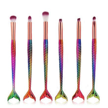 Load image into Gallery viewer, Mermaid Makeup Brushes