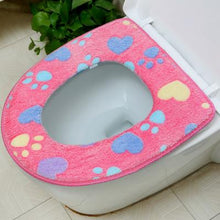 Load image into Gallery viewer, Plush Toilet Cover