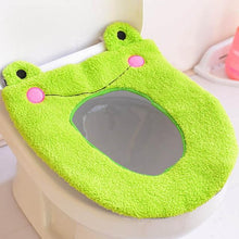 Load image into Gallery viewer, Soft Fabric Cartoon Toilet Seat Cover