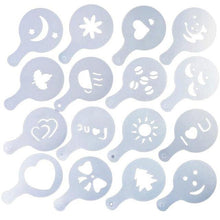 Load image into Gallery viewer, Quick Coffee Art Stencils