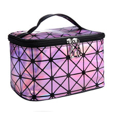 Load image into Gallery viewer, Shiny Cosmetic Glam Bag