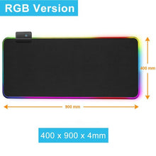 Load image into Gallery viewer, RGB Gaming Mouse Pad
