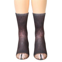 Load image into Gallery viewer, Animal Feet Printed Socks