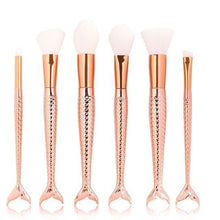 Load image into Gallery viewer, Mermaid Makeup Brushes