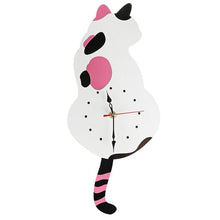 Load image into Gallery viewer, Cat Wall Clock