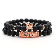 Load image into Gallery viewer, Black Balls Bracelet