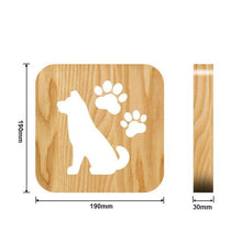 Load image into Gallery viewer, Animal Paw Print Night Light