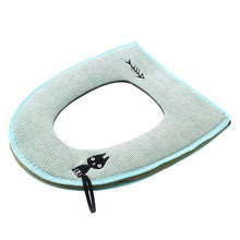 Load image into Gallery viewer, Cat and Fish Toilet Cover