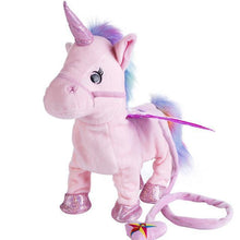 Load image into Gallery viewer, Walking Unicorn Plush Toy