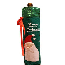 Load image into Gallery viewer, Cozy Christmas Wine Cover