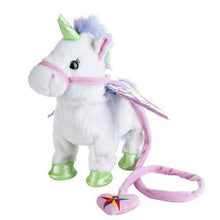 Load image into Gallery viewer, Walking Unicorn Plush Toy