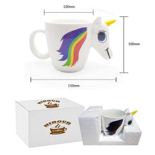 Load image into Gallery viewer, Unicorn Temperature Changing Mug
