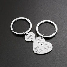 Load image into Gallery viewer, Forever Together Couples Keychain

