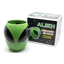 Load image into Gallery viewer, Alien Face Mug
