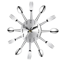 Load image into Gallery viewer, Utensil Clock

