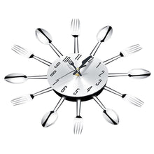 Load image into Gallery viewer, Utensil Clock
