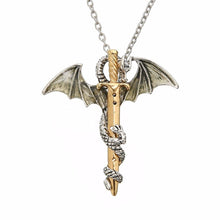 Load image into Gallery viewer, Glowing Dragon Necklace
