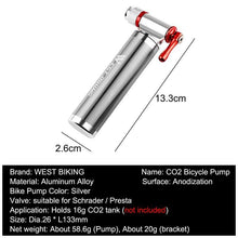 Load image into Gallery viewer, Mini Portable Bike Pump

