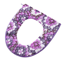 Load image into Gallery viewer, Flower Toilet Cover
