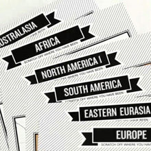 Load image into Gallery viewer, Scratch Map Travelogue
