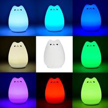 Load image into Gallery viewer, Kitty LED Night Light
