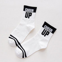 Load image into Gallery viewer, Graphic Print Quotable Socks
