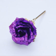 Load image into Gallery viewer, Gold Foil Plated Rose
