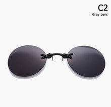 Load image into Gallery viewer, Men's Rimless Clamp Glasses
