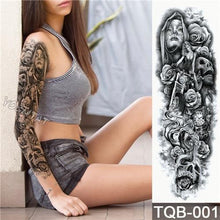 Load image into Gallery viewer, Edgy Fake Tattoo Sleeve
