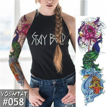 Load image into Gallery viewer, Edgy Fake Tattoo Sleeve
