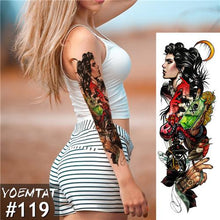 Load image into Gallery viewer, Edgy Fake Tattoo Sleeve
